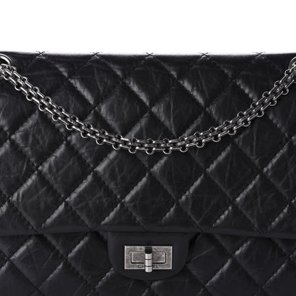 Chanel Aged Calfskin Quilted 2.55 Reissue 226 Flap Black 10 of 10