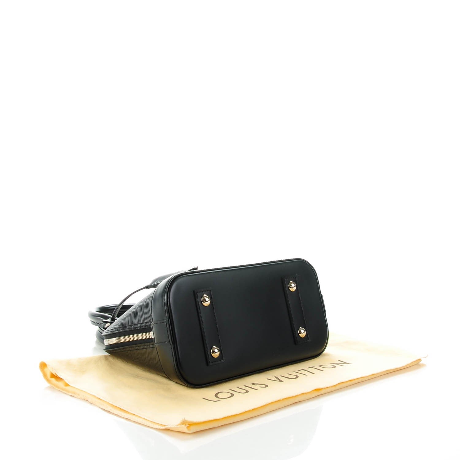 Louis Vuitton Epi Alma BB Black 4 of 8