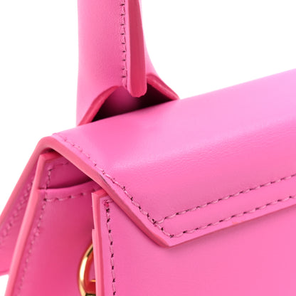 Jacquemus Smooth Calfskin Le Chiquito Moyen Neon Pink 11 of 11
