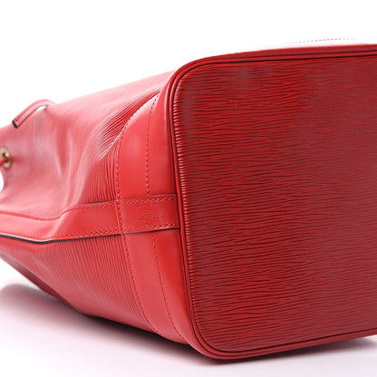 Louis Vuitton Epi Noe Castillan Red 7 of 10