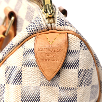 Louis Vuitton Damier Azur Speedy 25 6 of 19