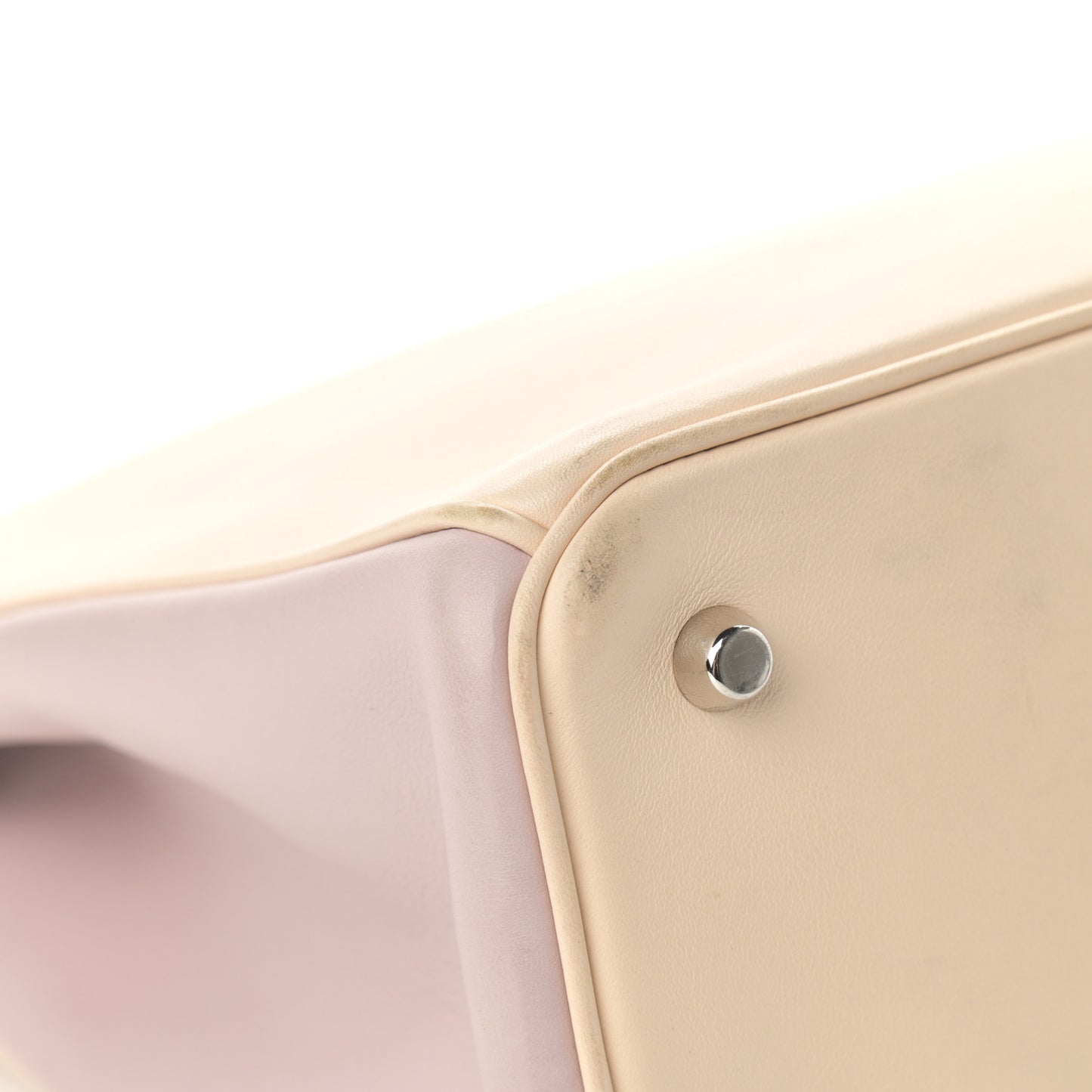 Smooth Calfskin Large Diorissimo Tote Beige