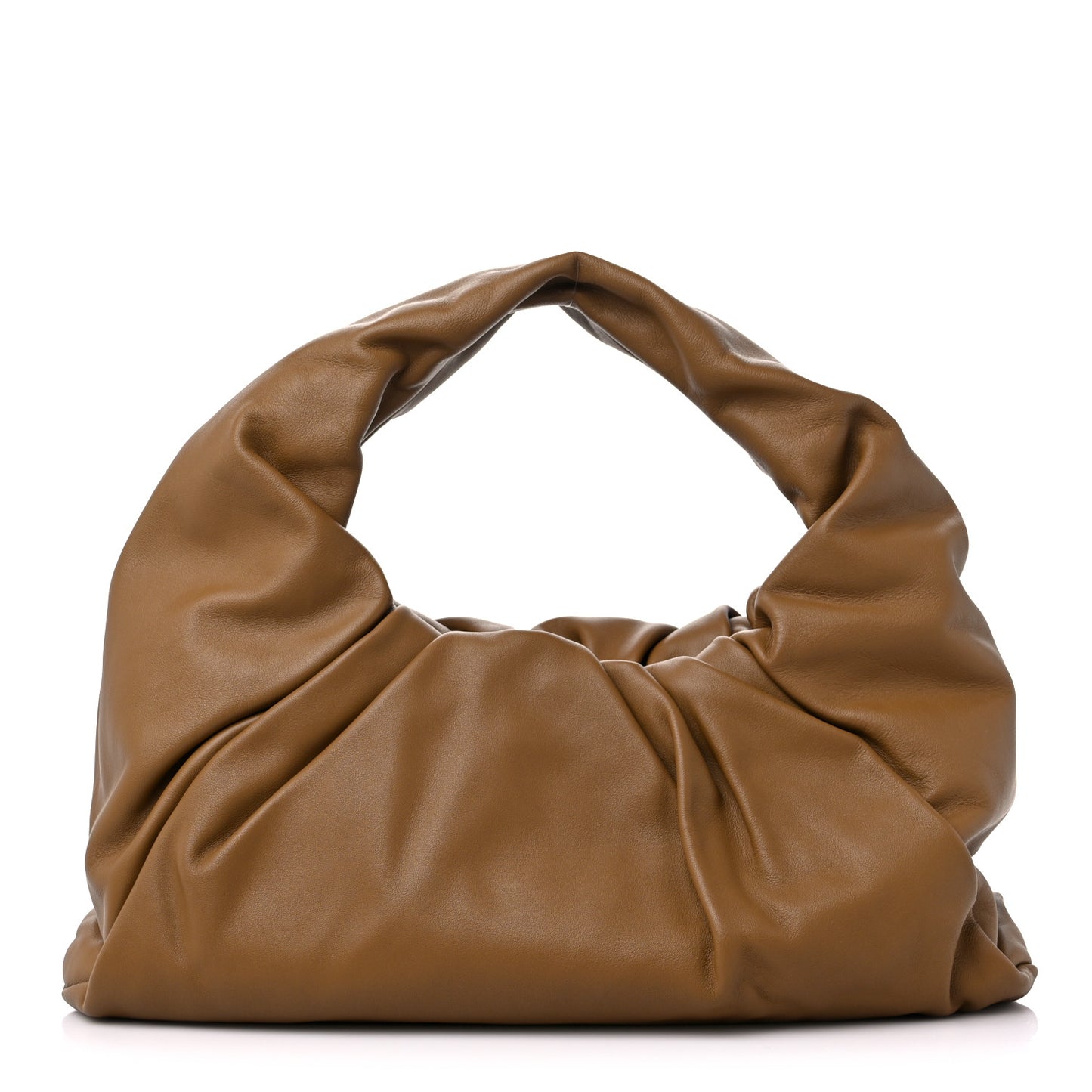 Smooth Butter Calfskin Medium The Shoulder Pouch Moutarde