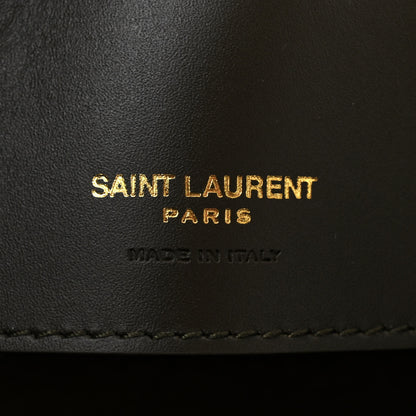 Saint Laurent Shiny Calfskin Le 37 Bucket Bag Deep Musk 7 of 11