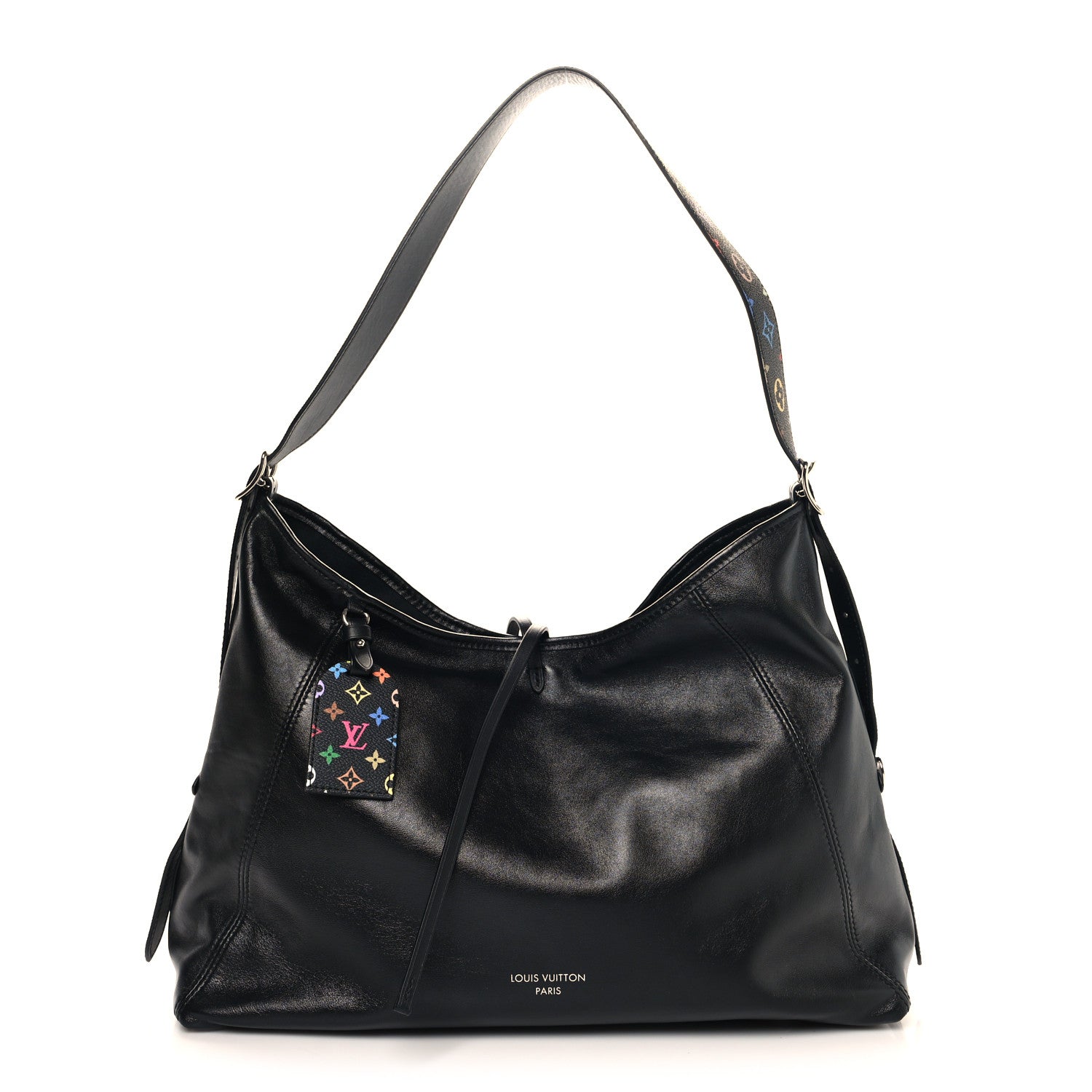 Louis Vuitton LV X TM Lambskin CarryAll Vibe MM Black 1 of 10