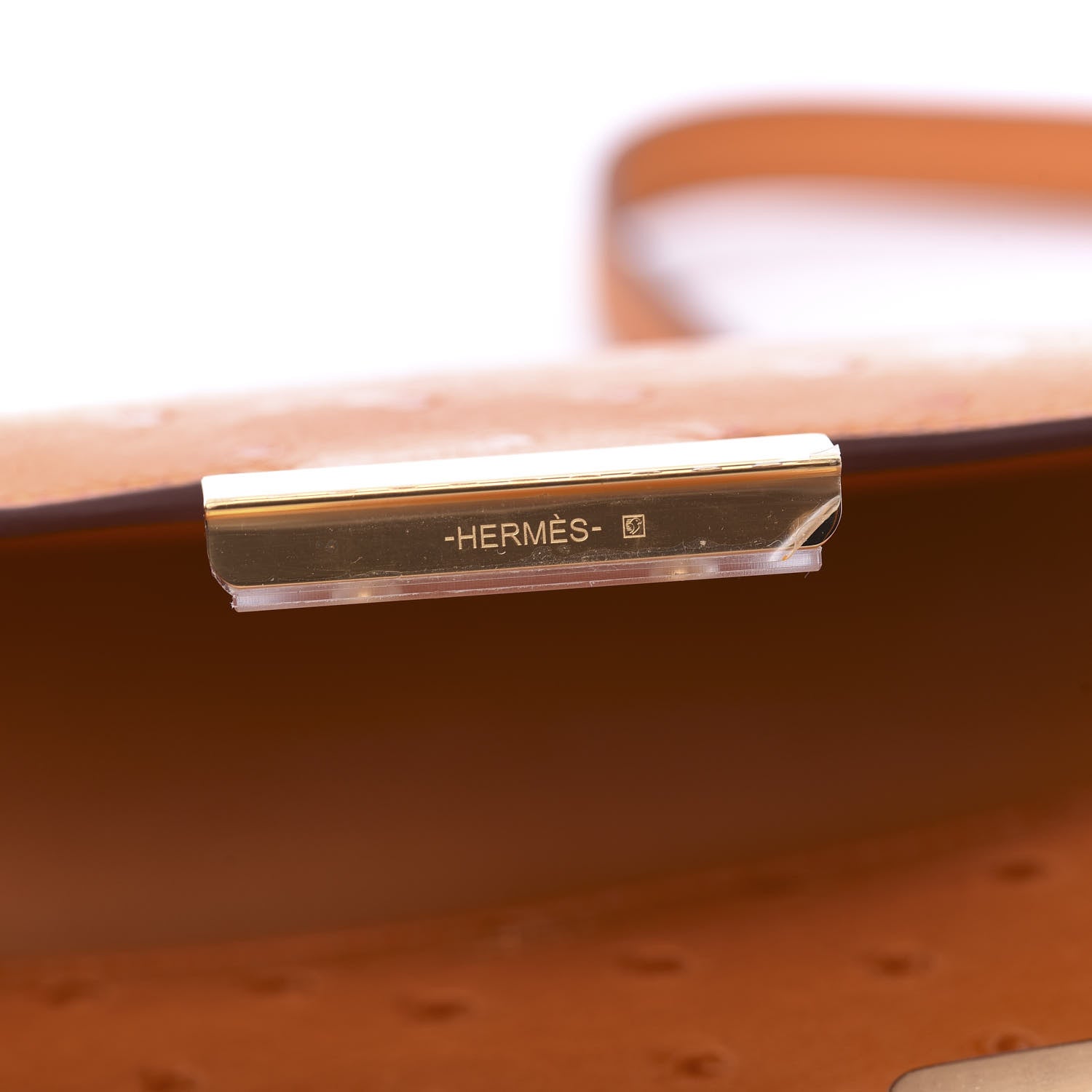 Hermes Ostrich Constance 18 Abricot 14 of 20