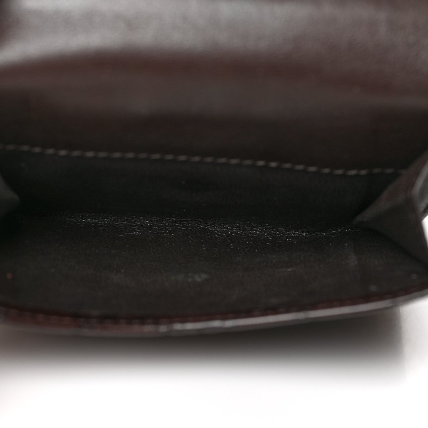 Guccissima Signature Dice French Flap Wallet Chocolate