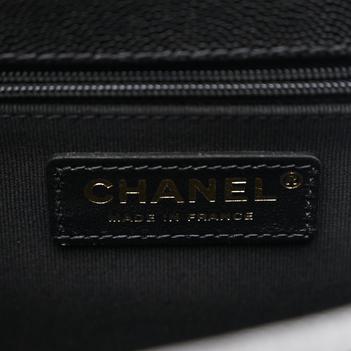 Caviar Quilted School Memory Backpack Black
