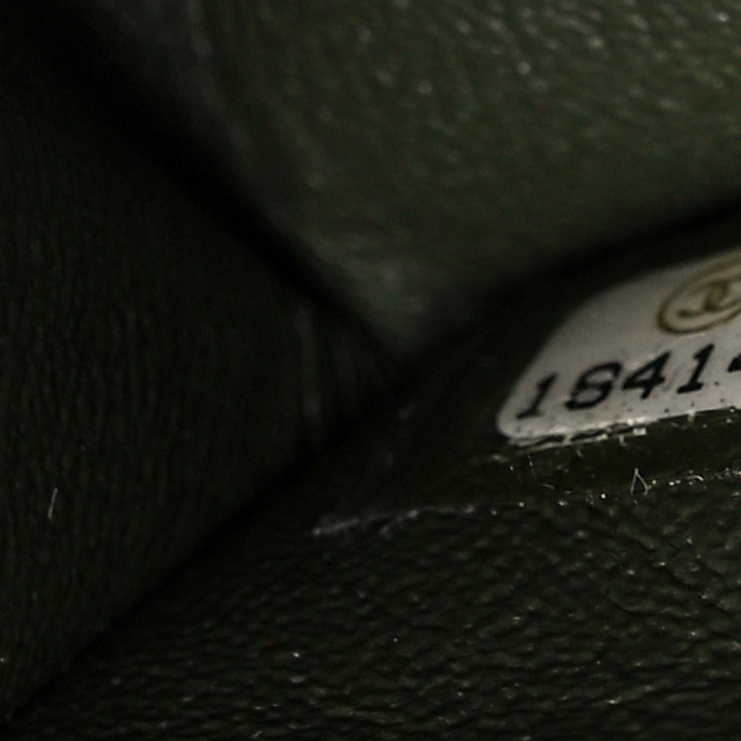 Lambskin Quilted Tri-Color Medium Double Flap Green Brown