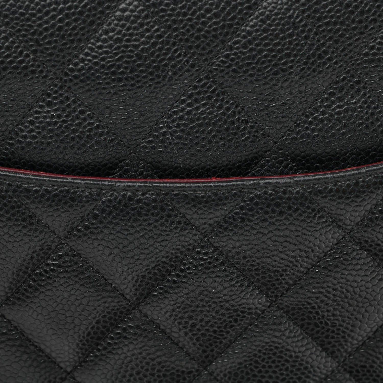 Chanel Caviar Quilted Jumbo Double Flap Black 14 of 14