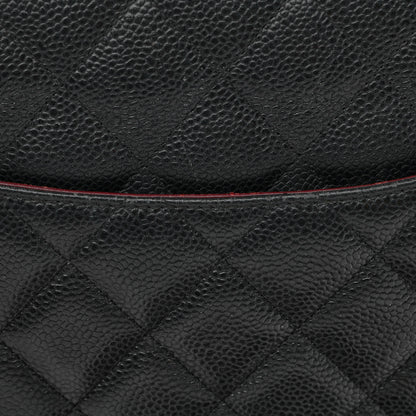 Chanel Caviar Quilted Jumbo Double Flap Black 14 of 14