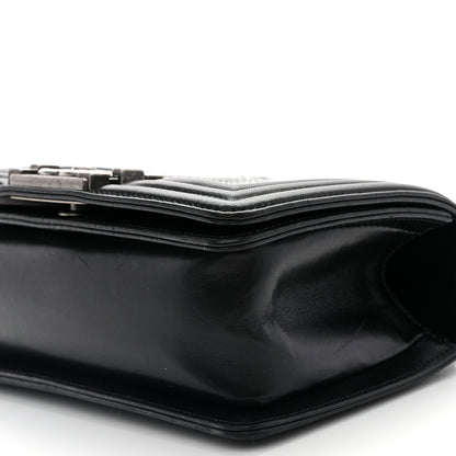Chanel Galuchat Stingray Small Boy Flap Black 10 of 11