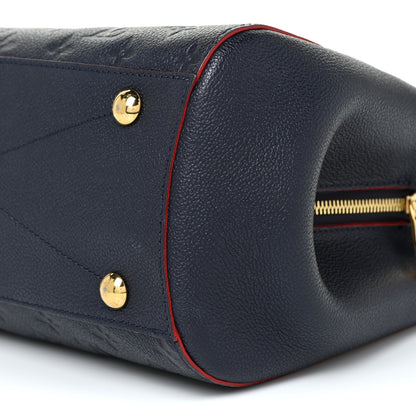 Louis Vuitton Empreinte Montaigne MM Marine Rouge 11 of 11