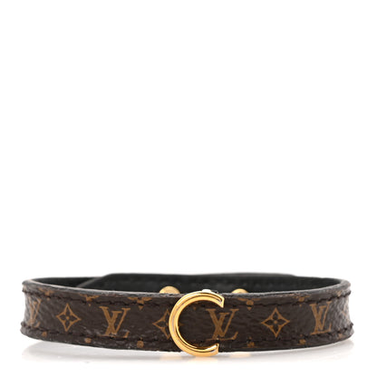 Louis Vuitton Monogram Fasten Your LV Bracelet 17 1 of 4