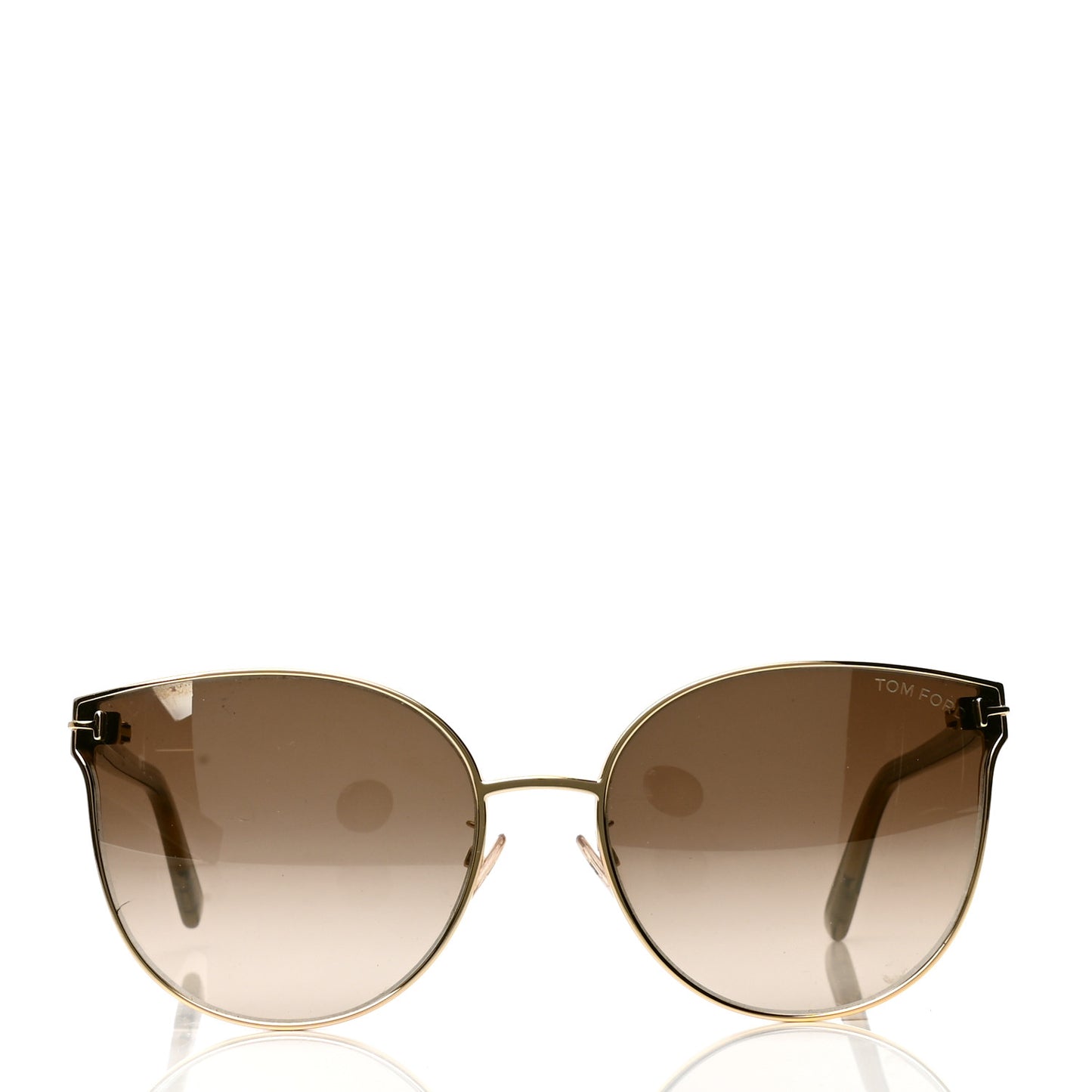 Cat Eye Sunglasses TF718 K Gold