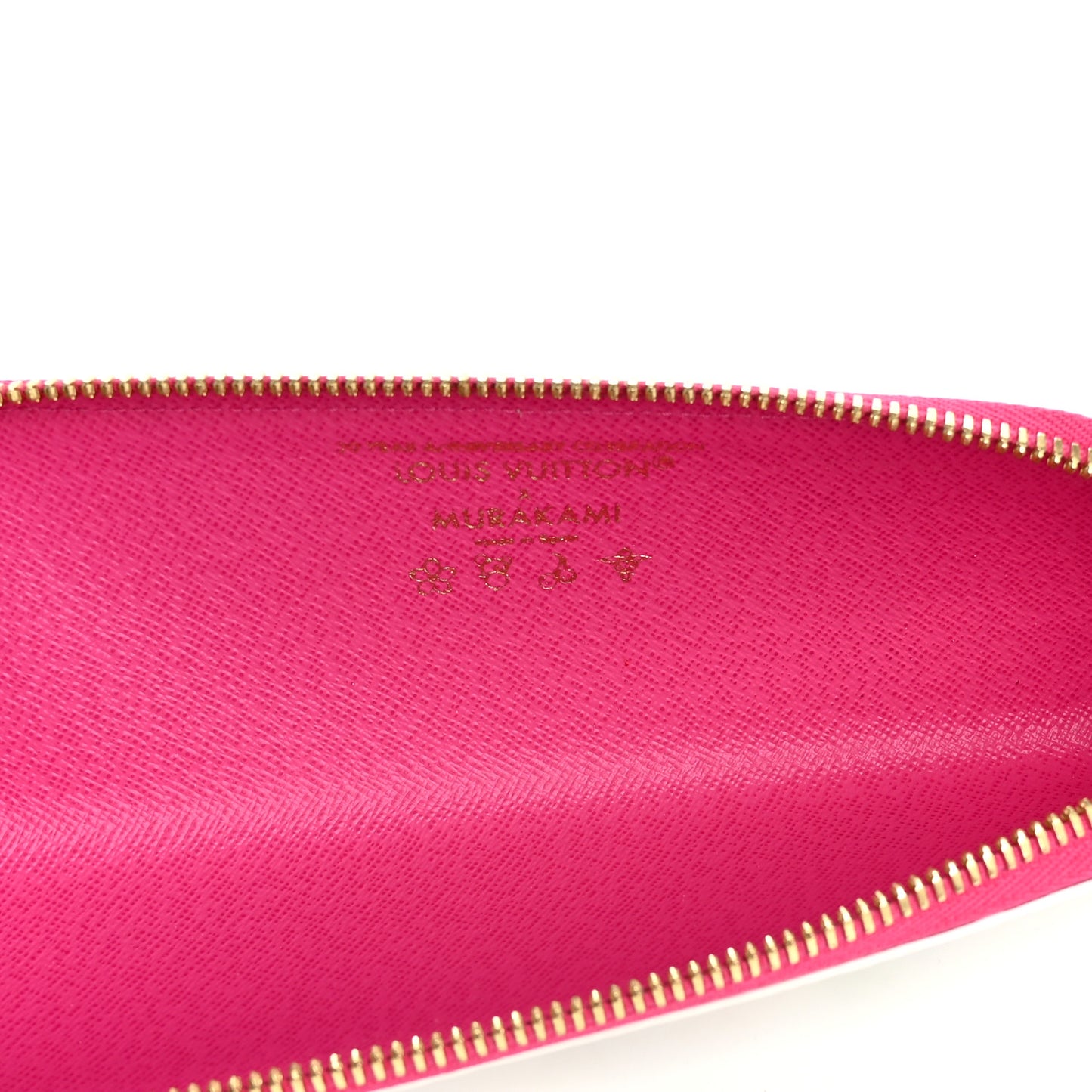 LV X TM Monogram Multicolor Charlotte Pencil Pouch Fuchsia