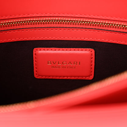 Bulgari Calfskin Serpenti Forever Shoulder Bag Red 7 of 10
