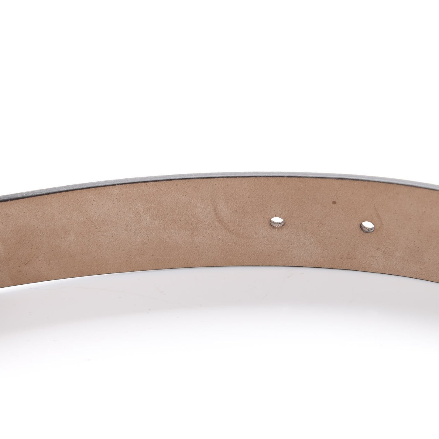 Calfskin Studded Interlocking G Belt 85 34 Rose Beige