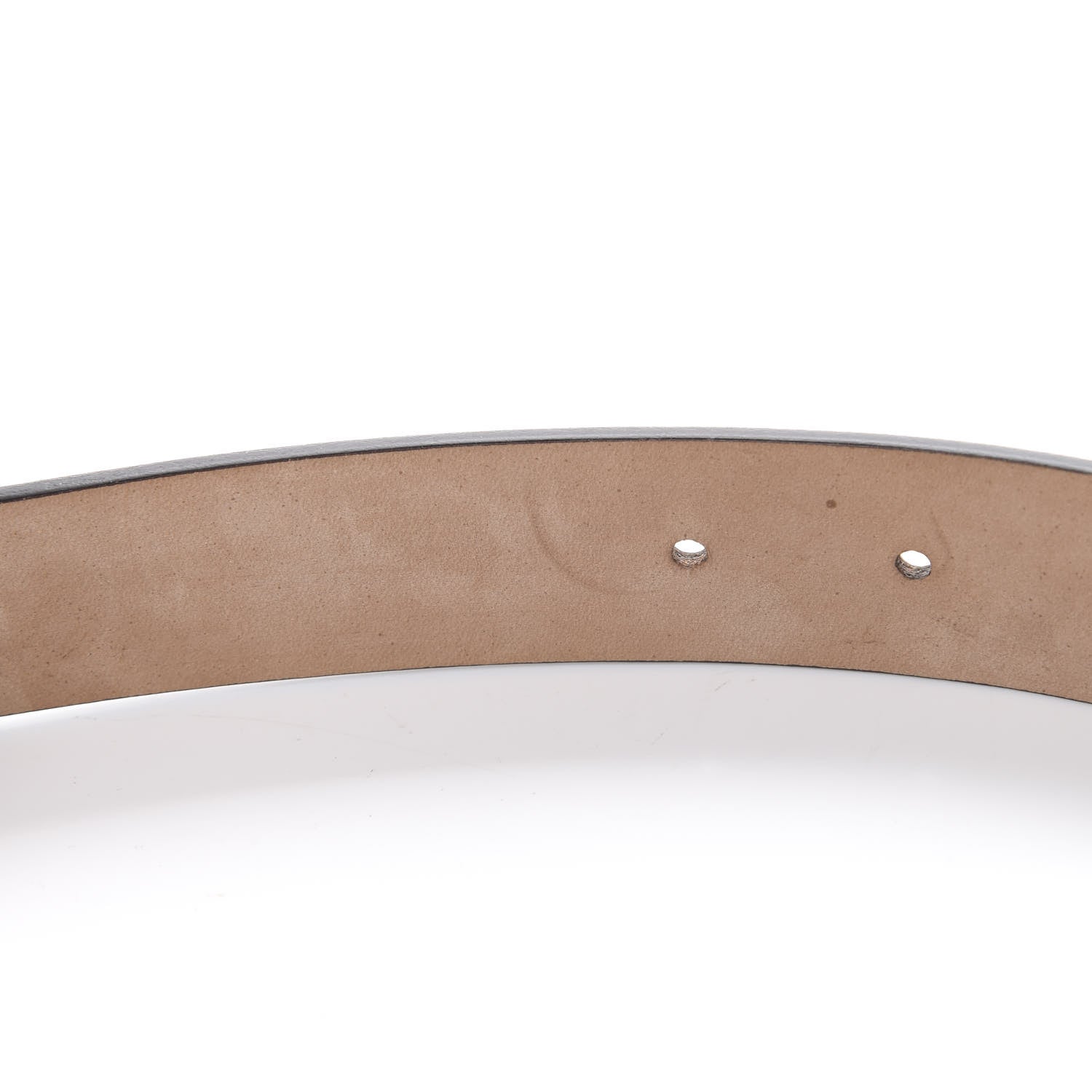 Gucci Calfskin Studded Interlocking G Belt 85 34 Rose Beige 7 of 7