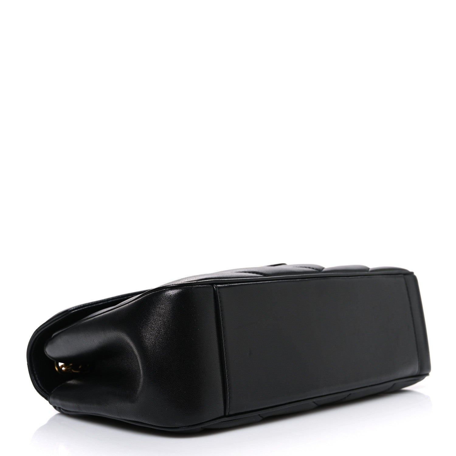 Saint Laurent Lambskin Chevron Quilted Medium Loulou Black 5 of 11