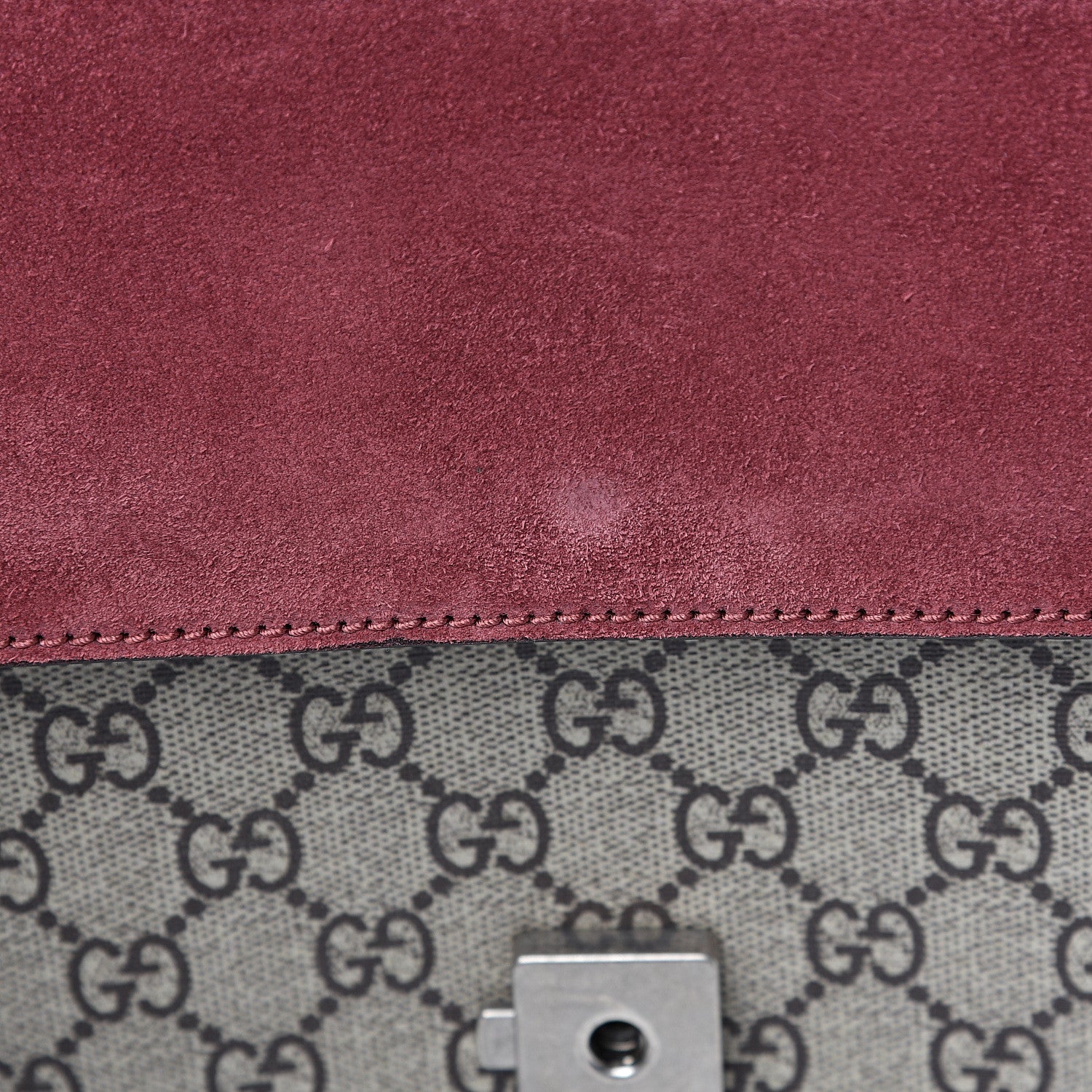 Gucci GG Supreme Monogram Blooms Small Dionysus Shoulder Bag Beige Multicolor Dry Rose 12 of 12