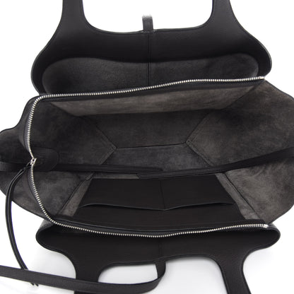 Celine Baby Grained Calfskin Small Tri-Fold Bag Anthracite 5 of 8