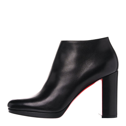 Christian Louboutin Calfskin Pasteur 100 Ankle Boots 41 Black 1 of 11