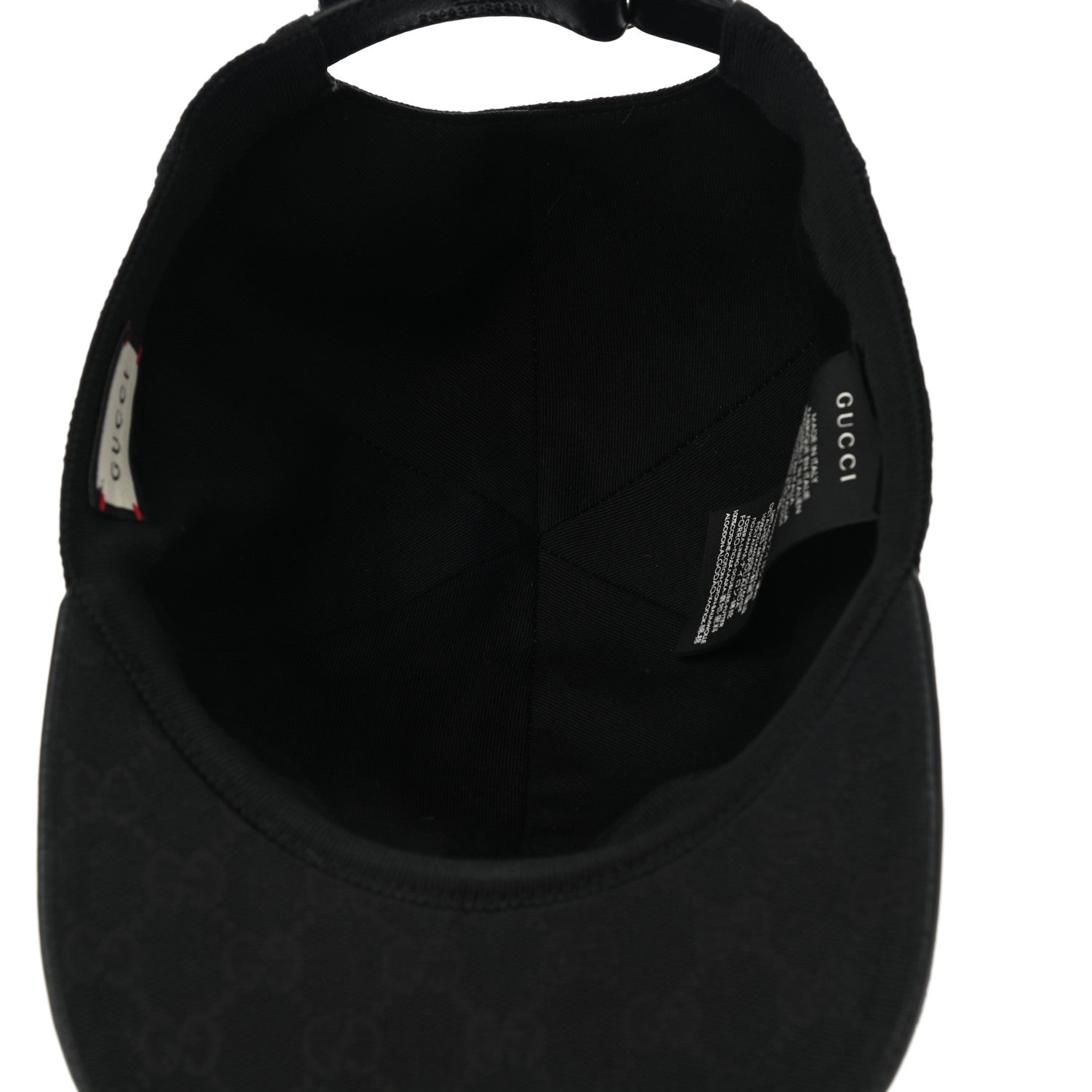 Gucci Monogram Web Baseball Hat L Black 13 of 19