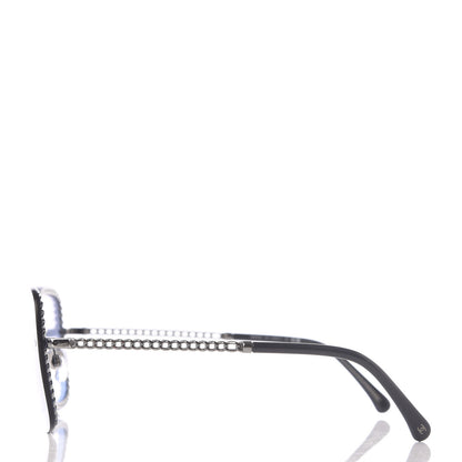 Chanel Chain Square Sunglasses 4244 Blue 3 of 7