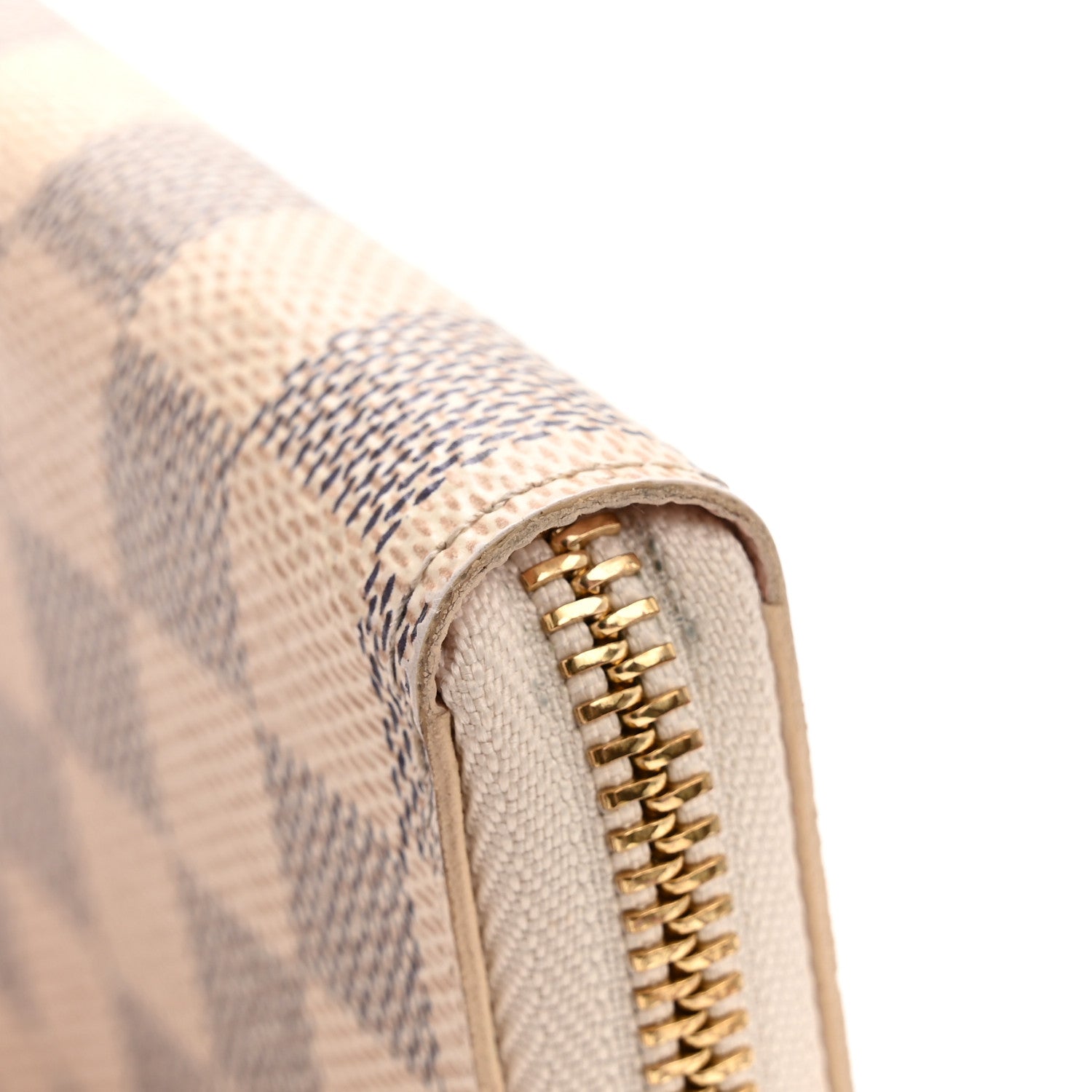 Louis Vuitton Damier Azur Clemence Wallet Rose Ballerine 8 of 8