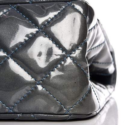 Chanel Patent Quilted 2.55 Reissue 227 Flap Blue Fonce 20 of 21