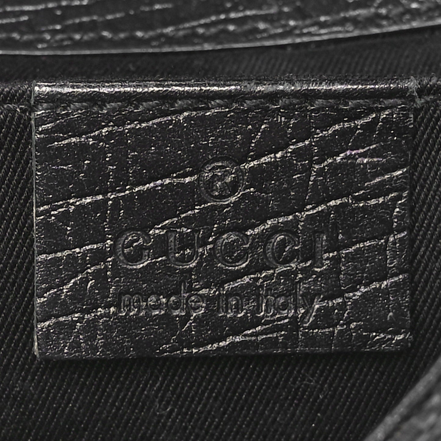 Monogram Horsebit Chain Clutch Black