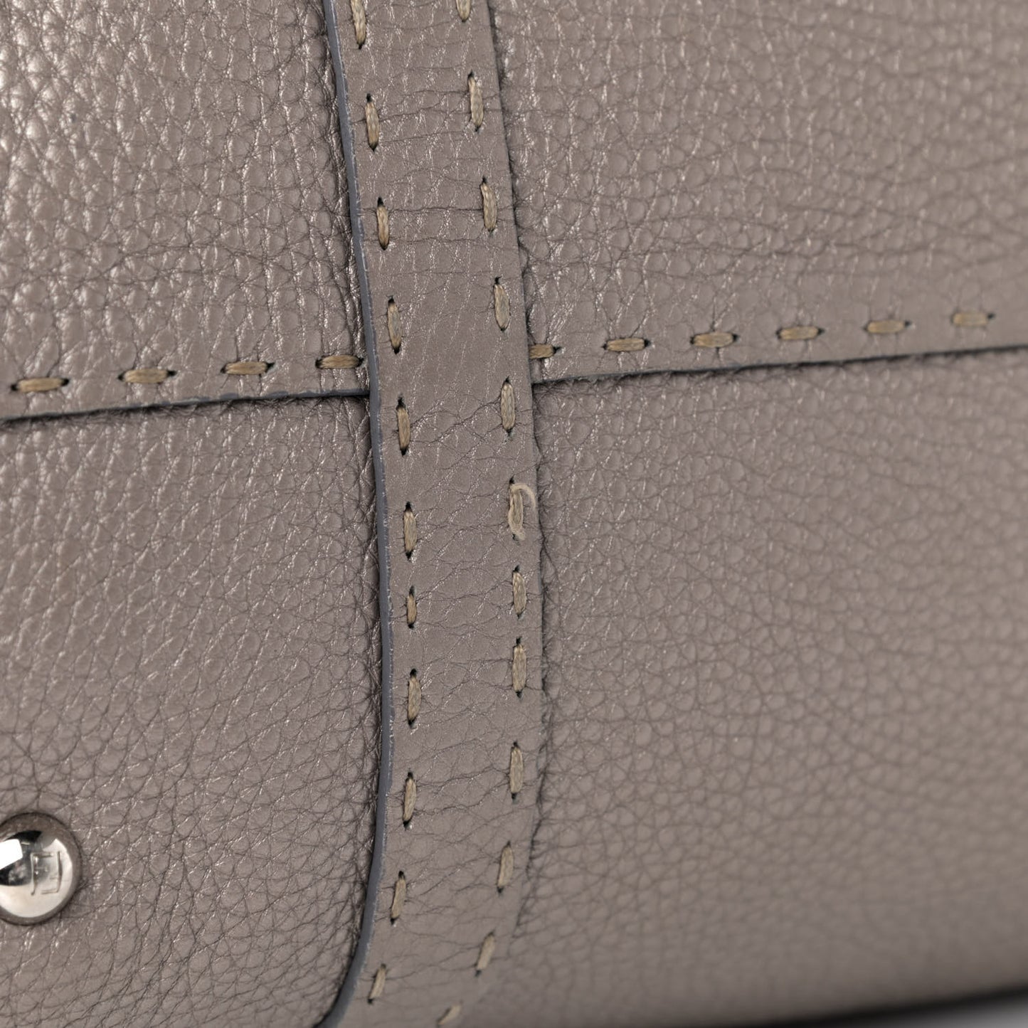 Cuoio Romano Selleria Large Linda Satchel Peltro