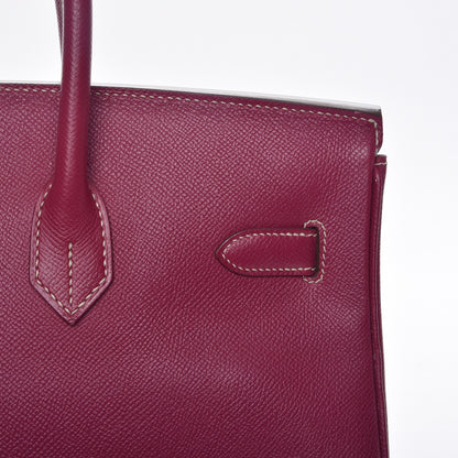 Hermes Epsom Birkin 35 Tosca Rose Tyrien 18 of 31