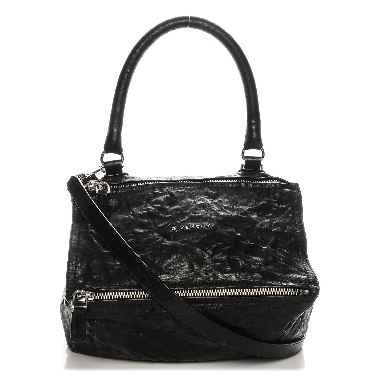 Tumbled Sheepskin Small Pandora Black