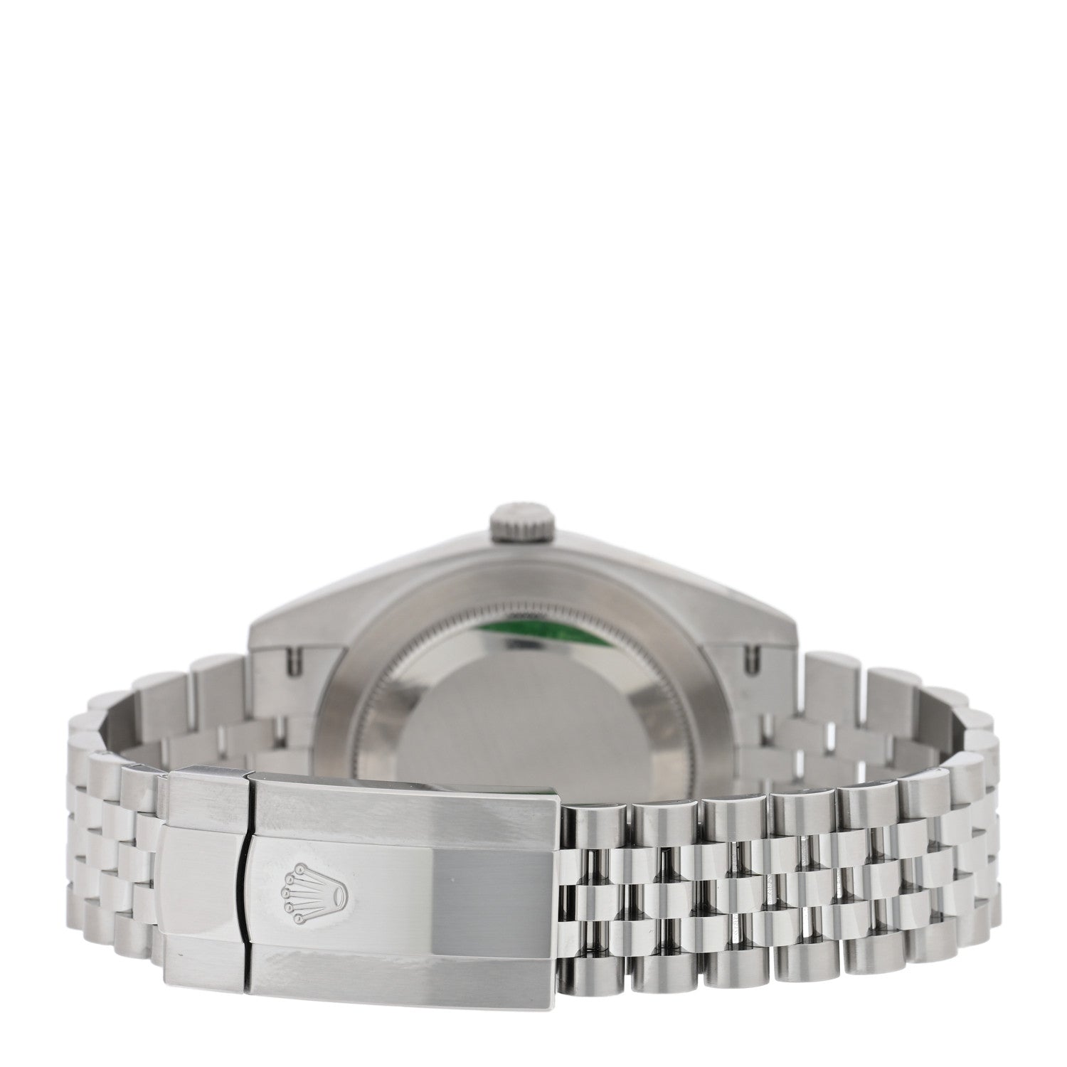Rolex Stainless Steel 41mm Oyster Perpetual Datejust Watch Azzurro Blue Roman 126300 3 of 5