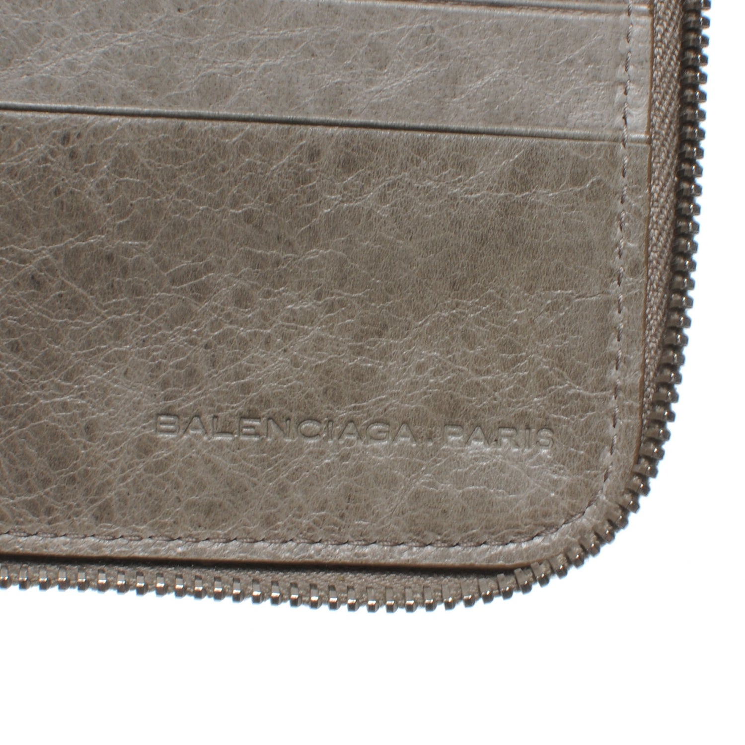 Balenciaga Agneau Giant Brogues Hardware Compagnon Wallet Galet 7 of 8