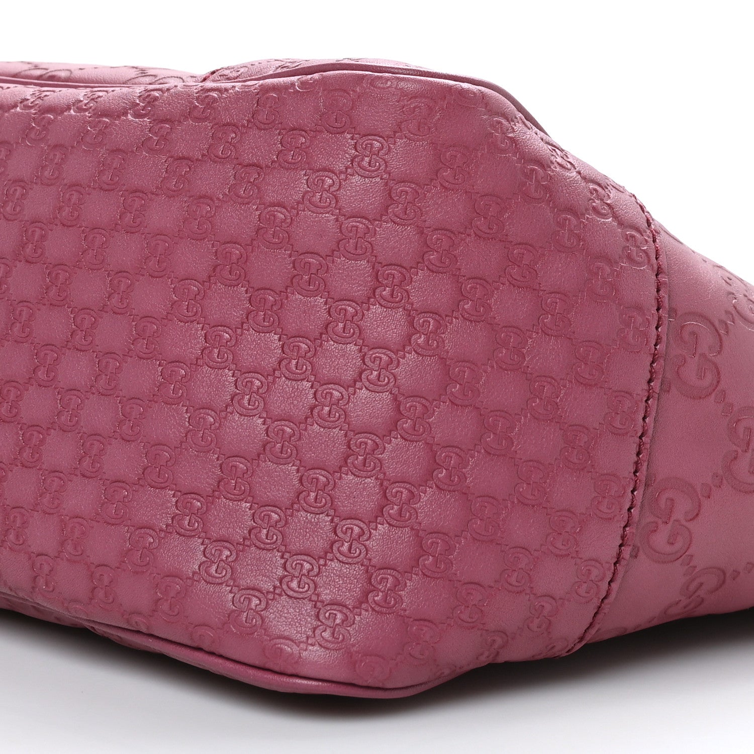 Gucci Guccissima Small Bree Zippered Tote Peonia Flower 9 of 9