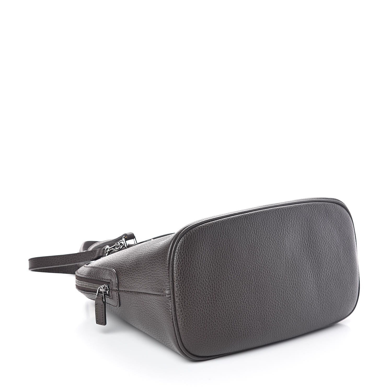 Gucci Calfskin Medium Dome Bag Dark Brown 4 of 9