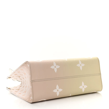 Louis Vuitton Monogram Giant Spring In The City OnTheGo MM Sunset Kaki 4 of 9