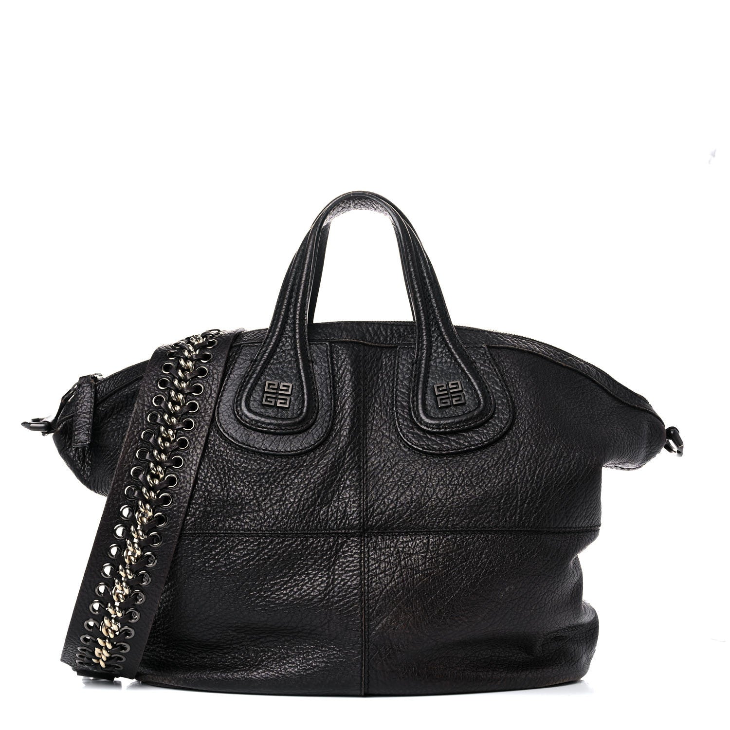Givenchy Sugar Goatskin Medium Corset Chain Nightingale Black 1 of 28