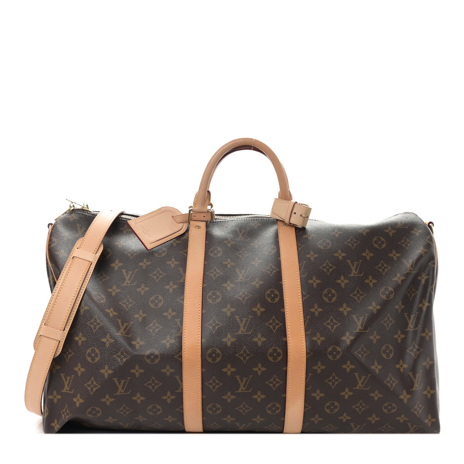 Louis Vuitton Monogram Keepall Bandouliere 55 1 of 7