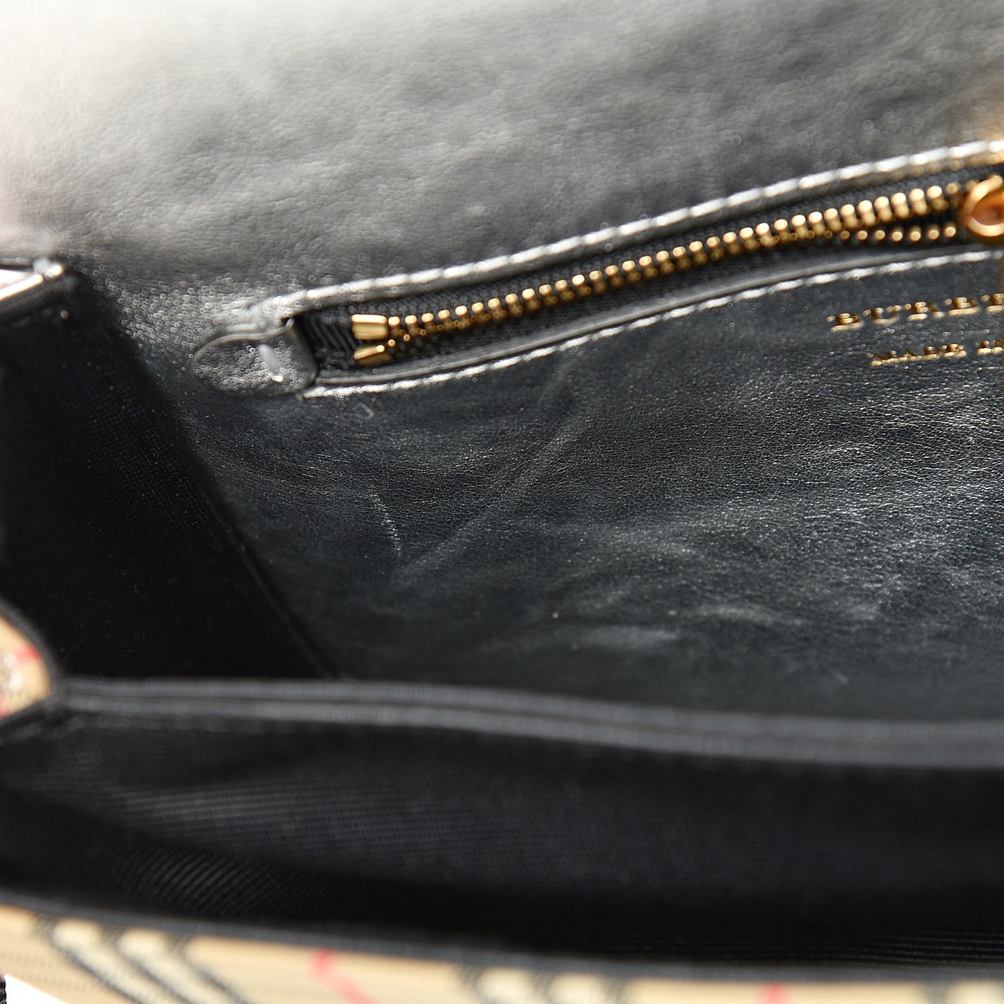 Smooth Calfskin 1983 Knight Check Link Shoulder Bag Silver