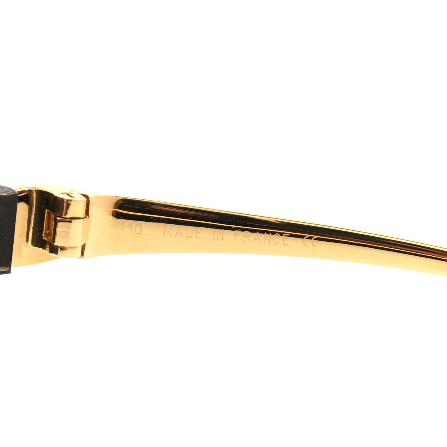 Cartier Panthere De Cartier Rimless Sunglasses Gold 6 of 7