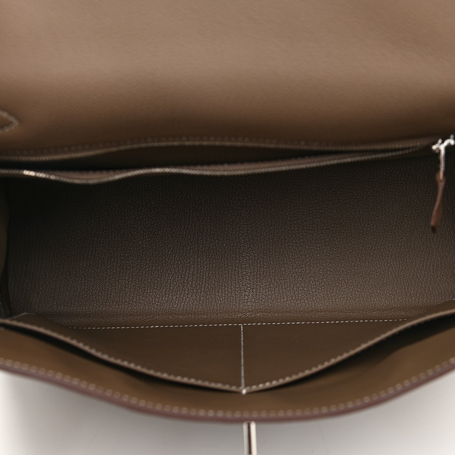 Hermes Togo Kelly Retourne 32 Etoupe 5 of 11