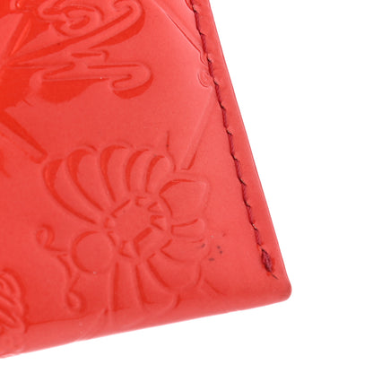 Chanel Patent Calfskin Lucky Symbols Card Holder Case Rouge Clair 12 of 12