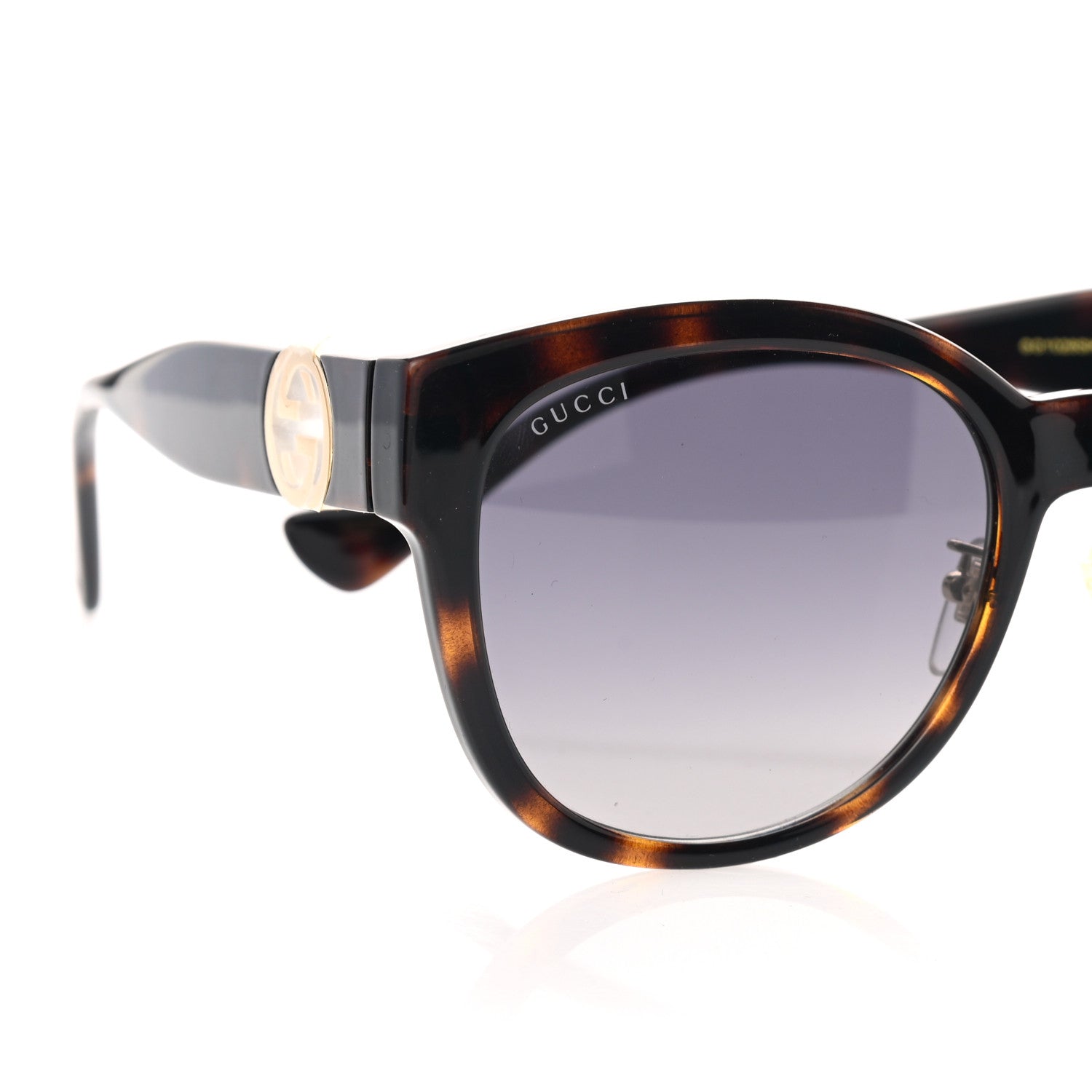Gucci Acetate Sunglasses GG1028SK Tortoise 7 of 7