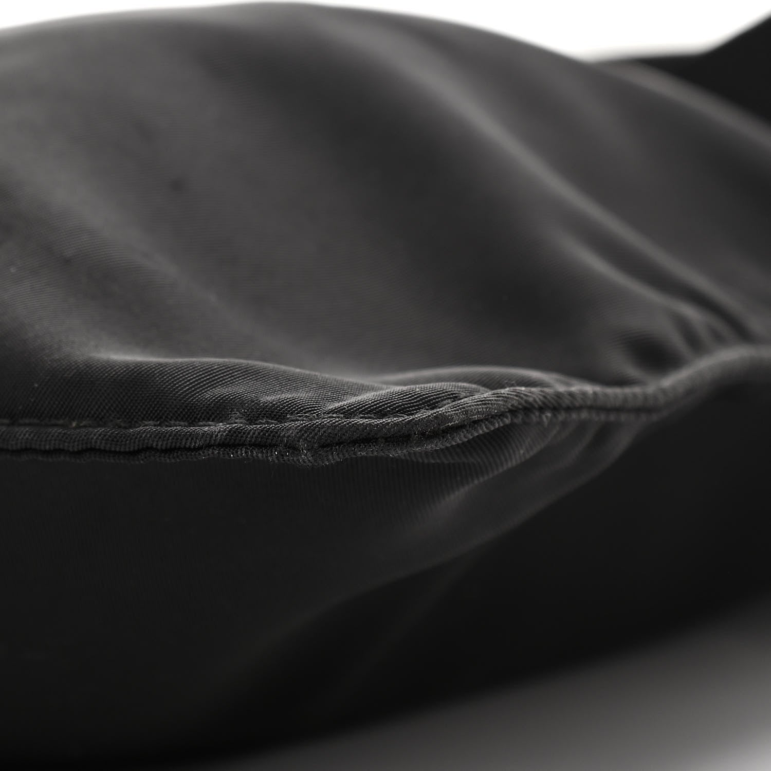 Prada Nylon Vela Flat Messenger Bag Black 8 of 11