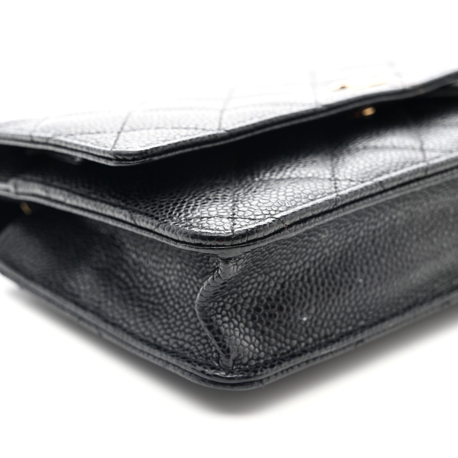 Chanel Caviar Quilted Wallet on Chain WOC Black 12 of 12