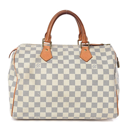 Louis Vuitton Damier Azur Speedy 30 1 of 19